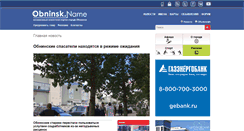 Desktop Screenshot of obninsk.name